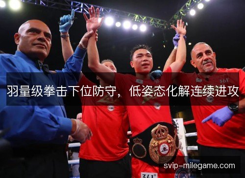 羽量级拳击下位防守,低姿态化解连续进攻 羽量级拳击下位防守,低姿态化解连续进攻