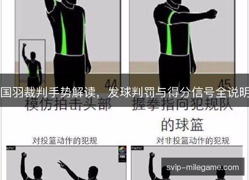 国羽裁判手势解读,发球判罚与得分信号全说明 国羽裁判手势解读,发球判罚与得分信号全说明